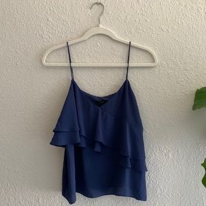 Blue J. Crew Blouse (Sz 4)